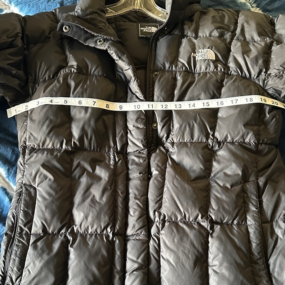 The North Face 700 Women's Black down Puffer long Jacket - Picture 5 of 11